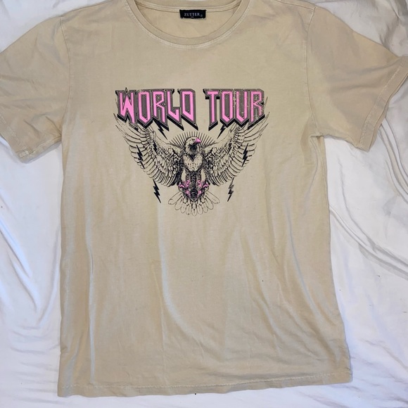 Like New Zutter World Tour Graphic Tee - Picture 2 of 5